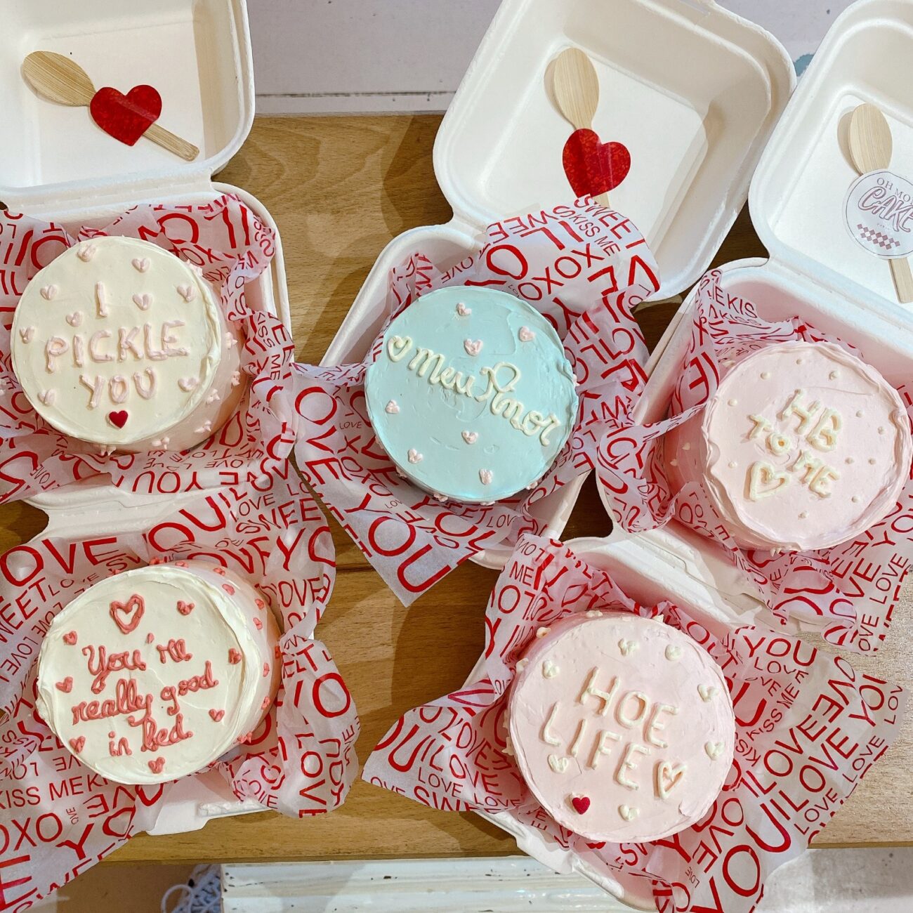 Oh Mon Cake Bento Cake